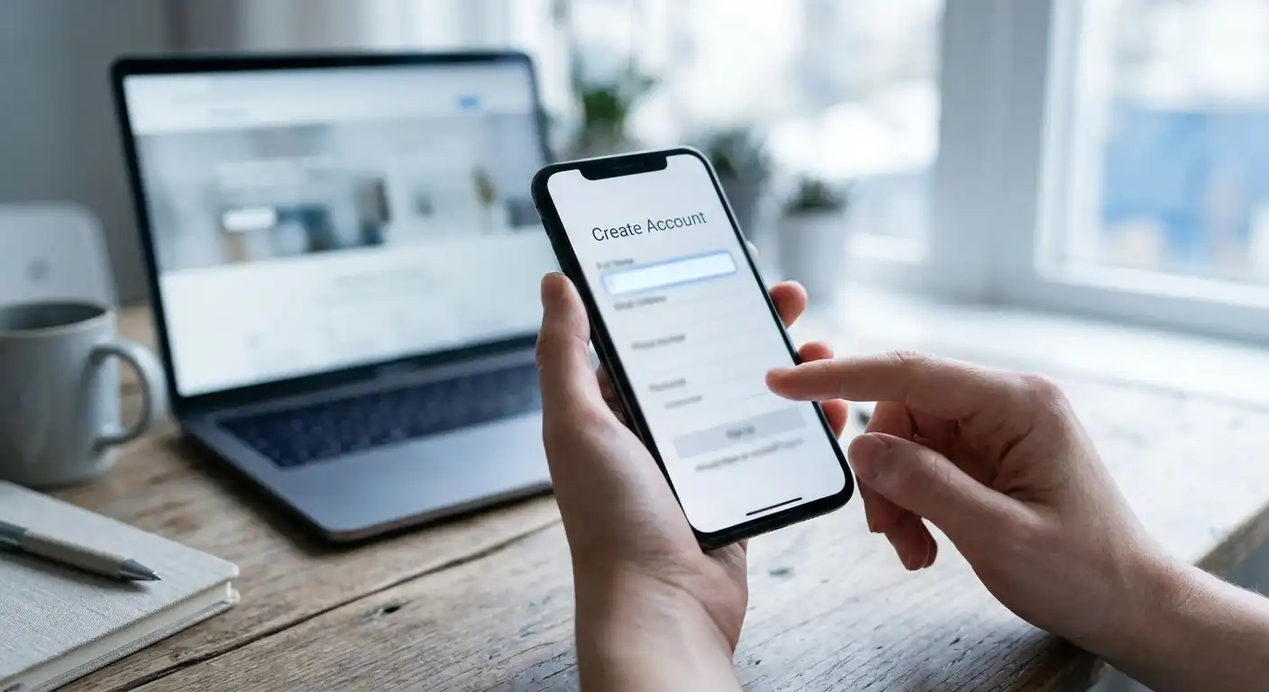 Registrierung und Aktivierung des Bonuscodes am Smartphone