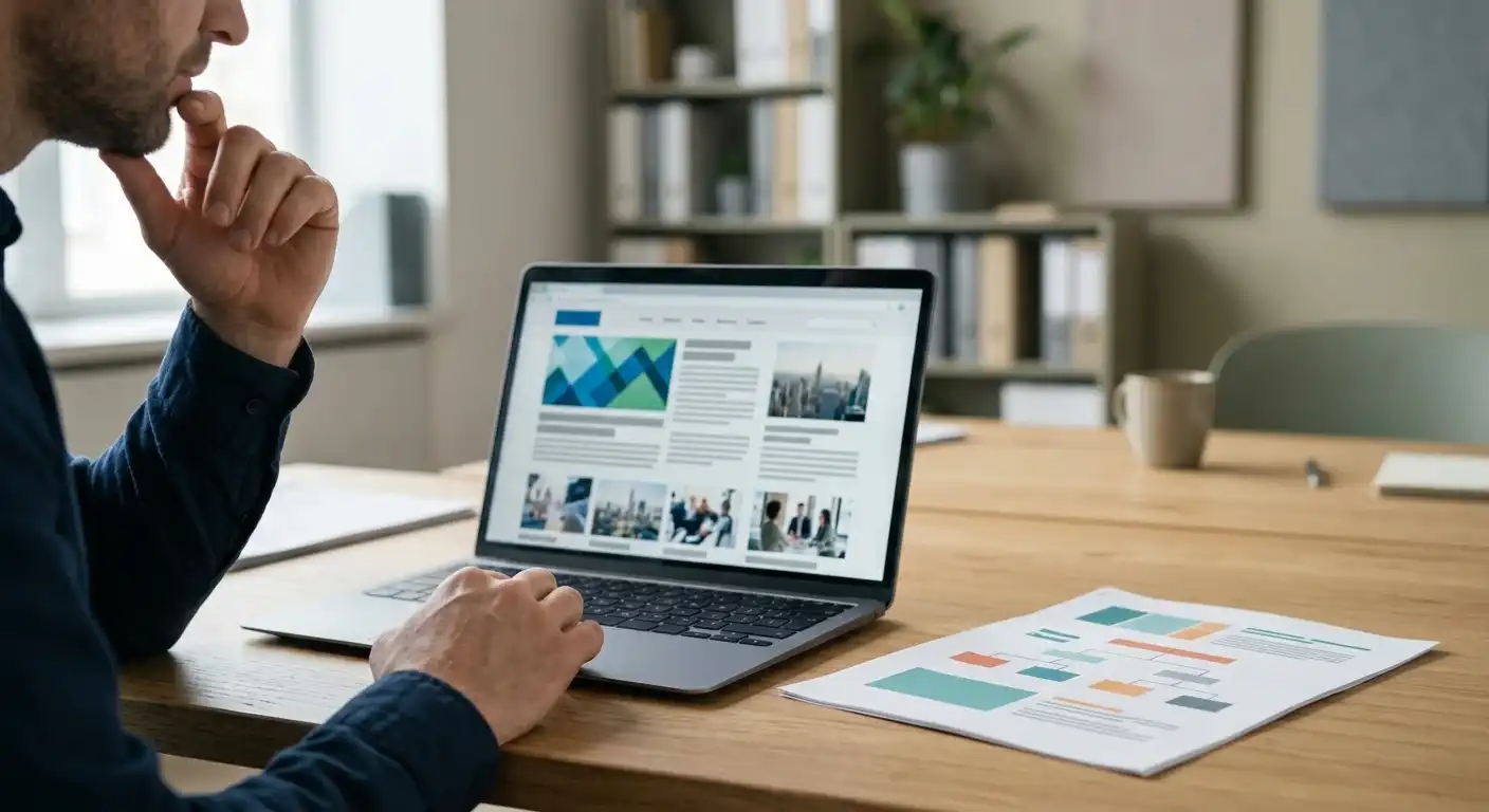 Laptop mit ausländisch wirkender Casinoseite neben einem Hinweis auf fehlende deutsche Schutzanbindung