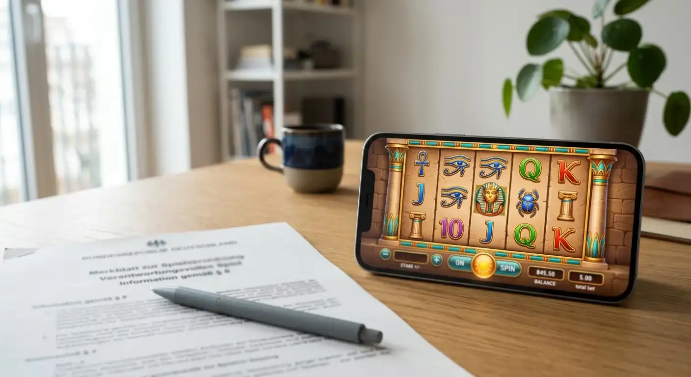 Eye of Horus auf dem Handy im deutschen Online-Casino